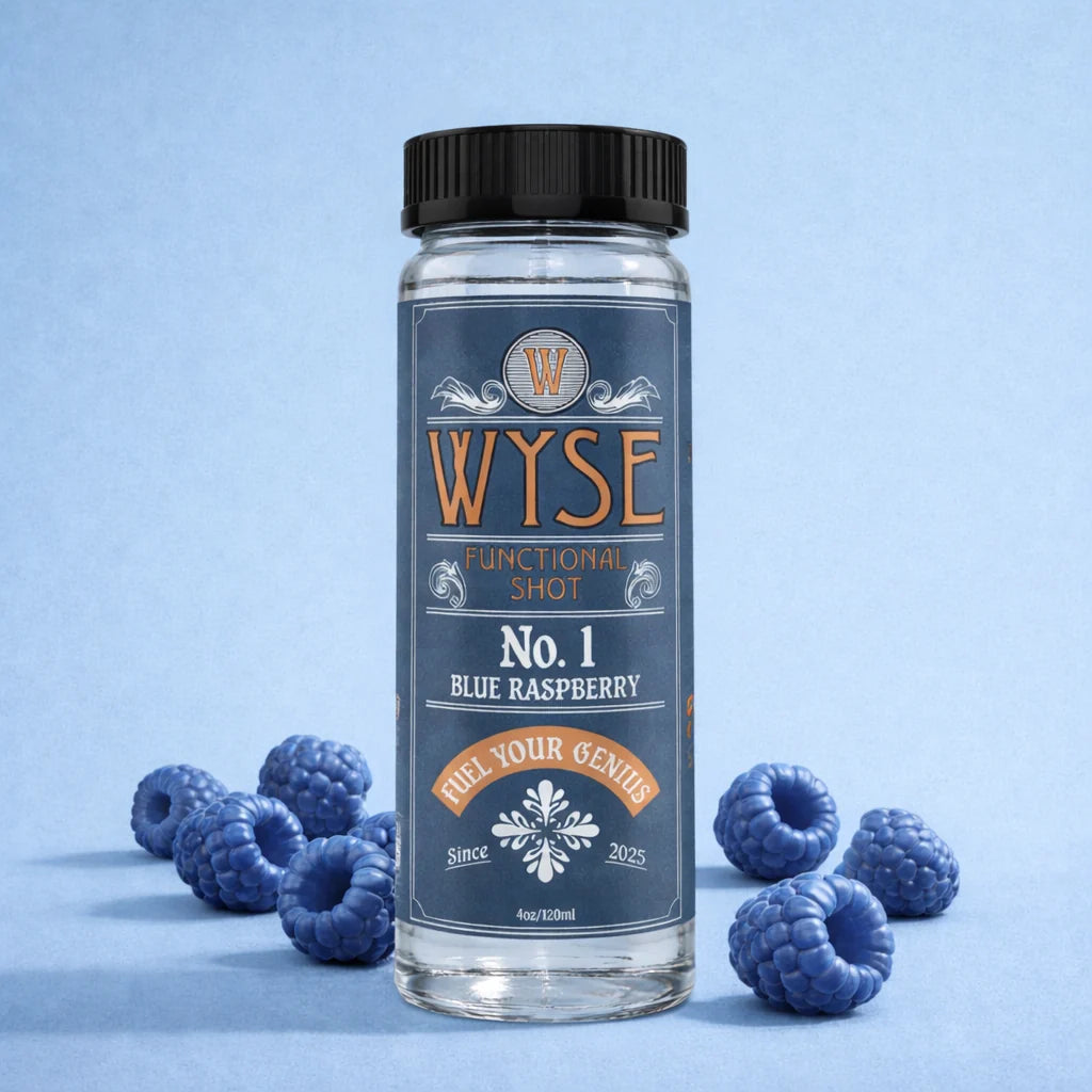 Wyse No. 1 - 4oz Shot - Blue Raspberry